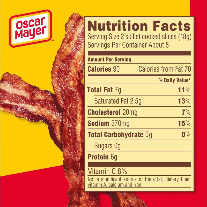 slide 12 of 12, Oscar Mayer Maple Bacon - 1lb, 1 lb