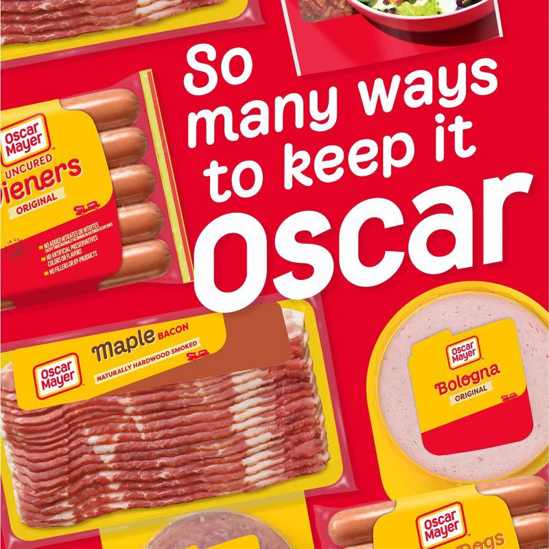slide 9 of 9, Oscar Mayer Maple Bacon - 1lb, 1 lb