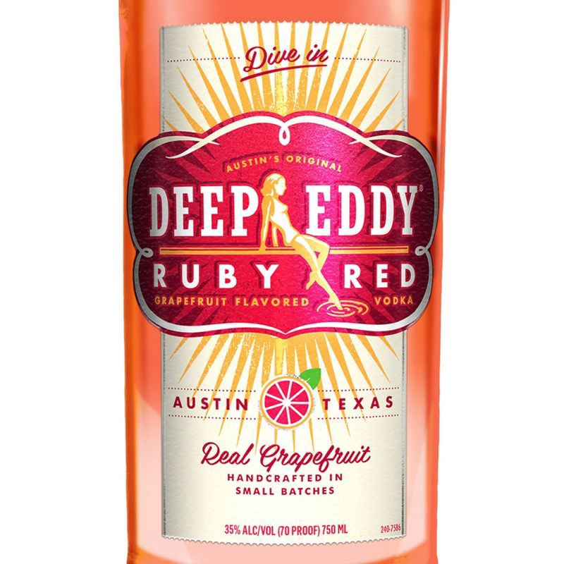 slide 2 of 9, Deep Eddy Ruby Red Grapefruit Vodka - 750ml Bottle, 750 ml