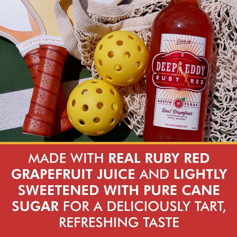 slide 4 of 9, Deep Eddy Ruby Red Grapefruit Vodka - 750ml Bottle, 750 ml