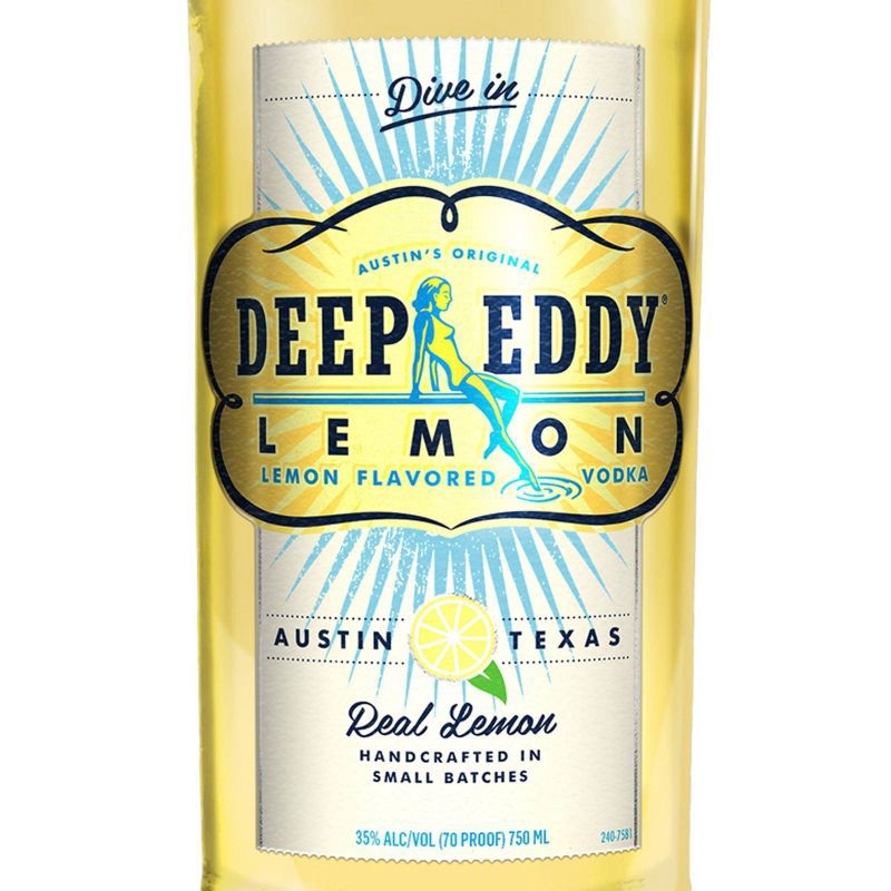 slide 2 of 9, Deep Eddy Lemon Vodka - 750ml Bottle, 750 ml