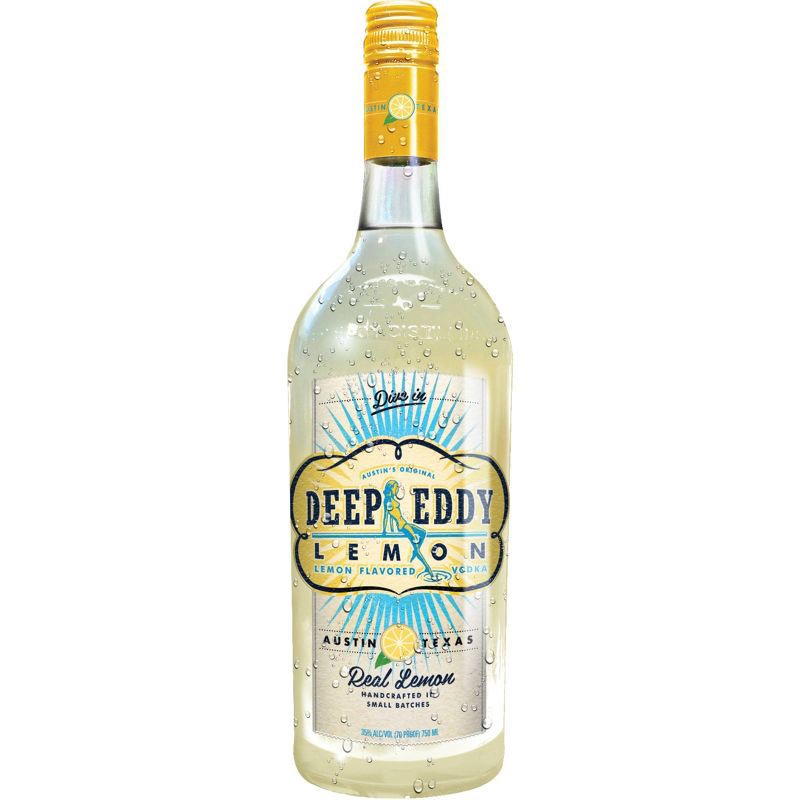 slide 1 of 9, Deep Eddy Lemon Vodka - 750ml Bottle, 750 ml