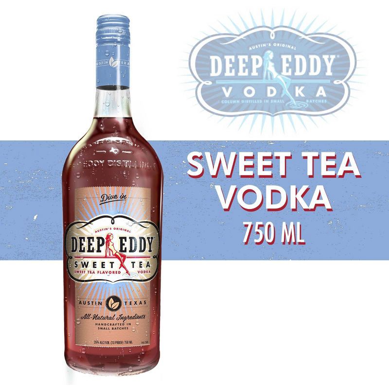 slide 3 of 7, Deep Eddy Sweet Tea Vodka - 750ml Bottle, 750 ml