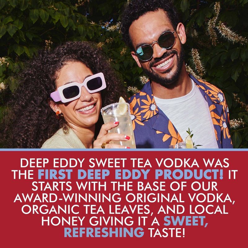 slide 4 of 7, Deep Eddy Sweet Tea Vodka - 750ml Bottle, 750 ml