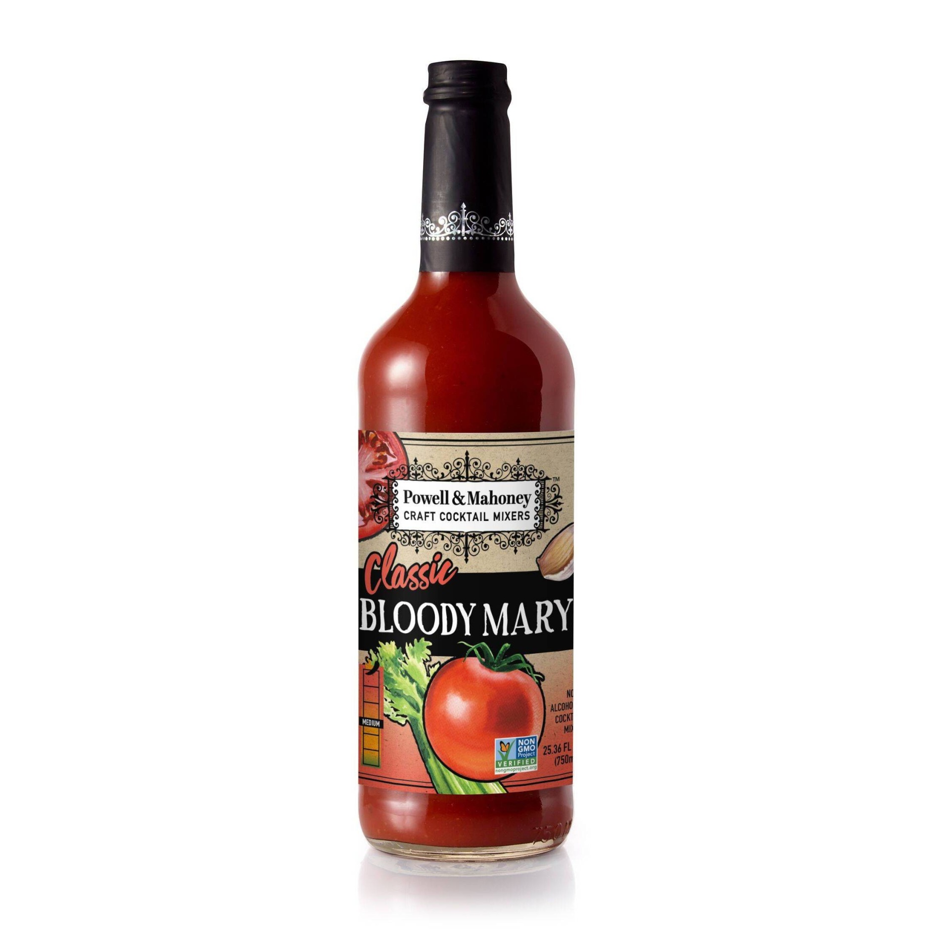 slide 1 of 8, Powell & Mahoney Classic Bloody Mary Mixer - 750ml Bottle, 750 ml