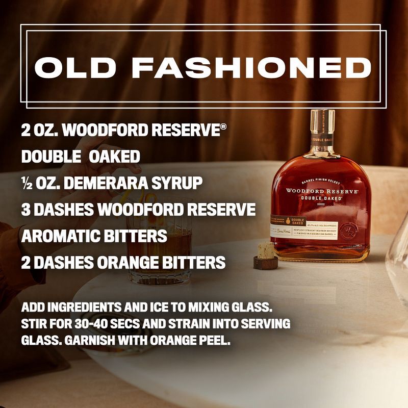 slide 4 of 11, Woodford Reserve Double Oaked Kentucky Straight Bourbon Whiskey - 750ml Bottle, 750 ml