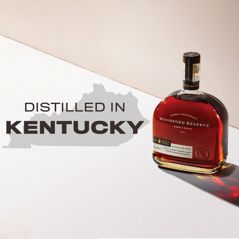 slide 4 of 11, Woodford Reserve Double Oaked Kentucky Straight Bourbon Whiskey - 750ml Bottle, 750 ml