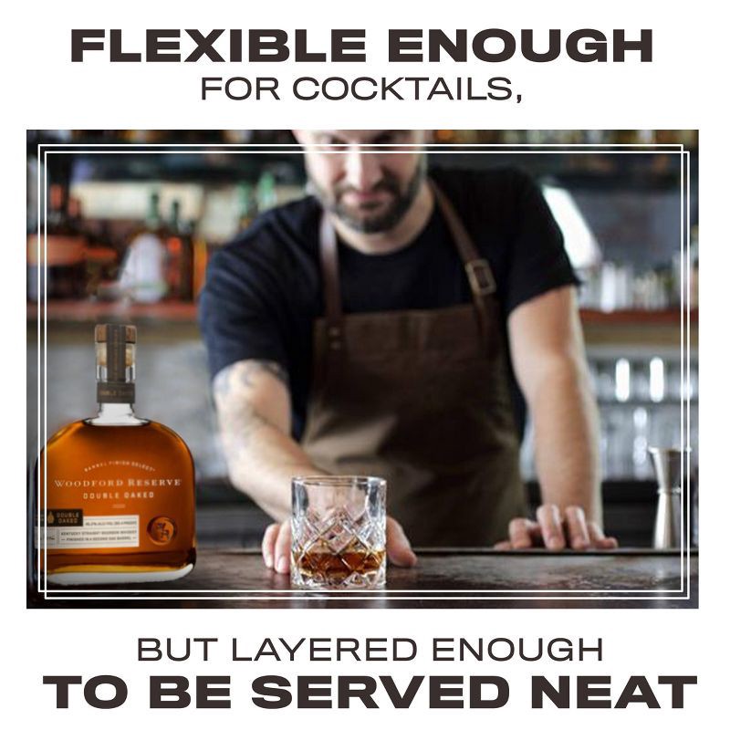 slide 5 of 11, Woodford Reserve Double Oaked Kentucky Straight Bourbon Whiskey - 750ml Bottle, 750 ml