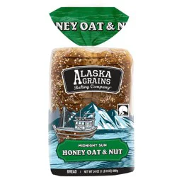 Franz Alaska Grains Midnight Sun Honey Oat & Nut Bread - 24oz