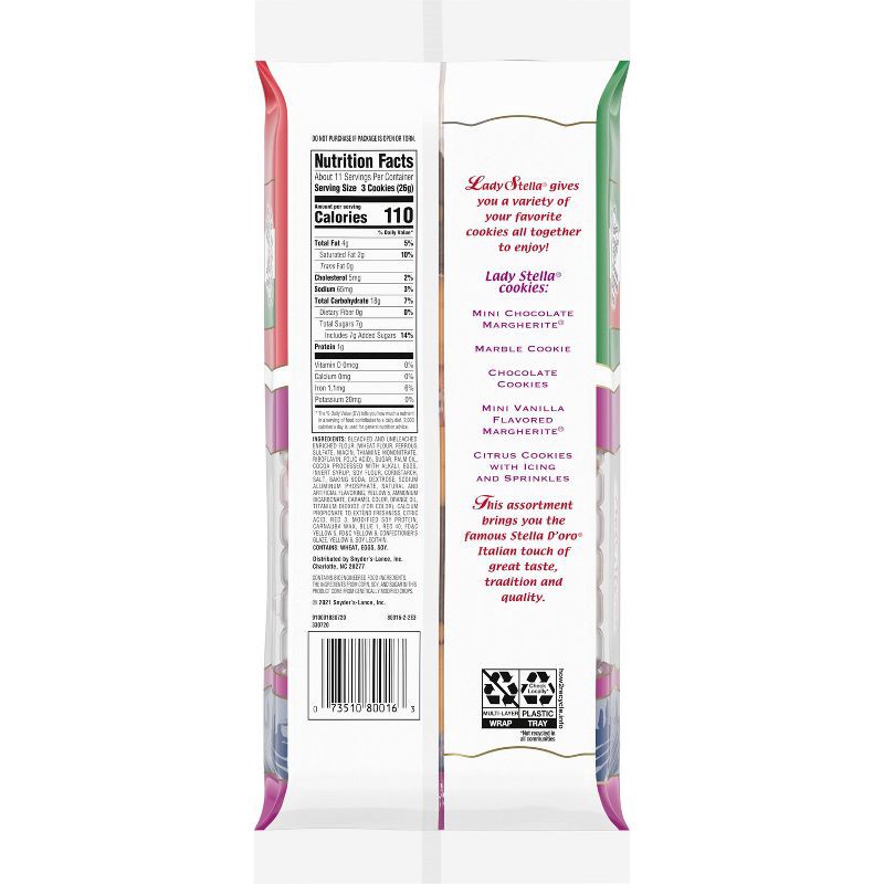 slide 2 of 5, Stella D'oro Cookies Lady Stella Assorted Cookies - 10oz, 10 oz