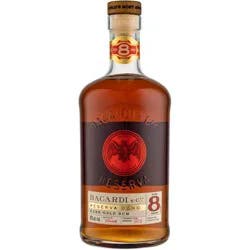 Bacardi Reserva Ocho 8yr Rare Gold Rum - 750ml Bottle
