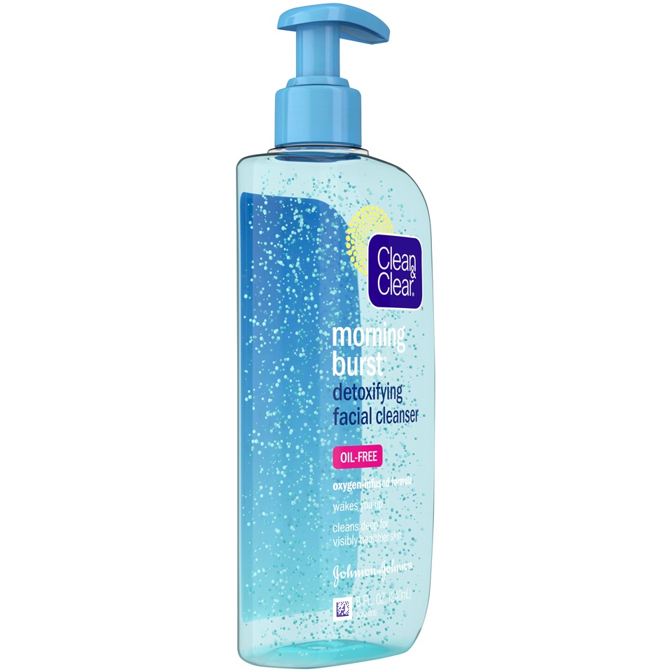 slide 2 of 6, CLEAN & CLEAR Morning Burst Detoxifying Facial Cleanser, 8 Fl. Oz, 8 oz