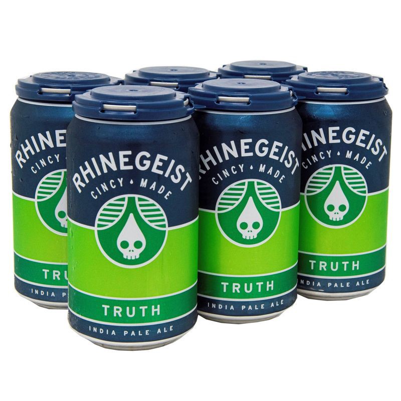 slide 2 of 3, Rhinegeist Rhingeist Truth IPA Beer - 6pk/12 fl oz Cans, 6 ct; 12 fl oz