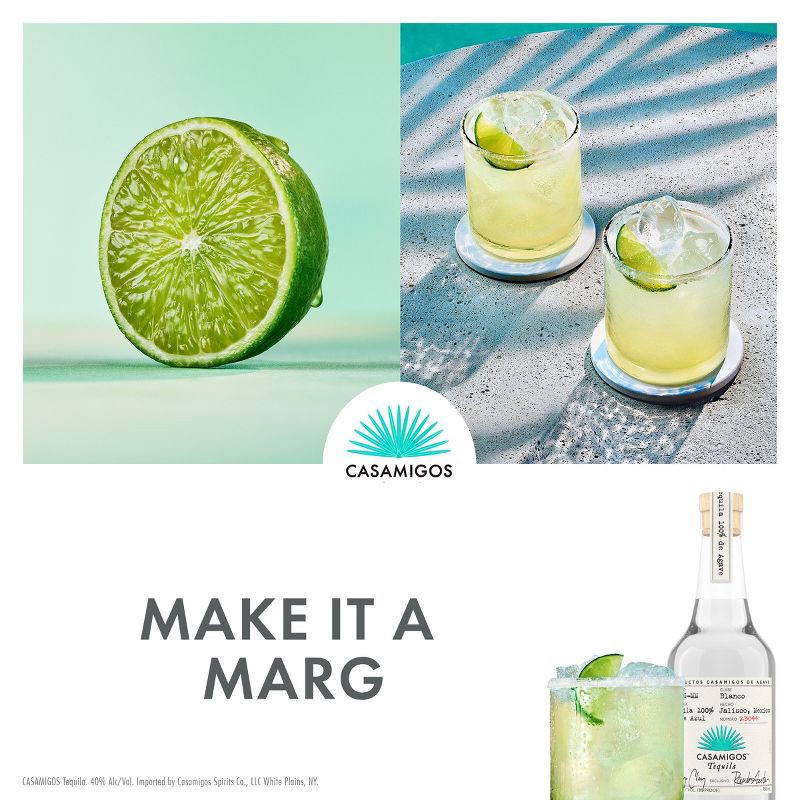 slide 4 of 10, Casamigos Blanco Tequila - 750ml Bottle, 750 ml