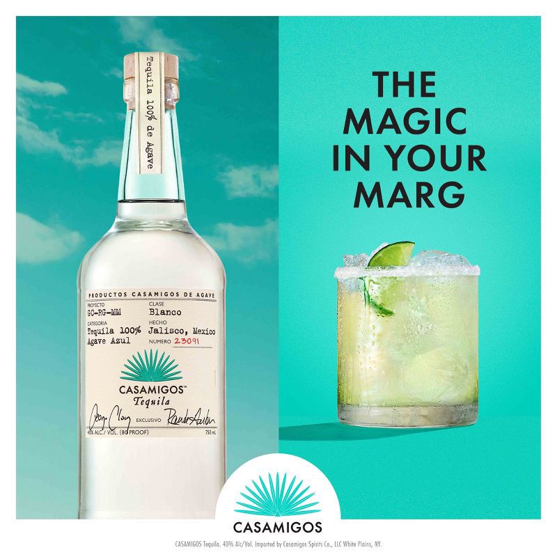 slide 7 of 10, Casamigos Blanco Tequila - 750ml Bottle, 750 ml