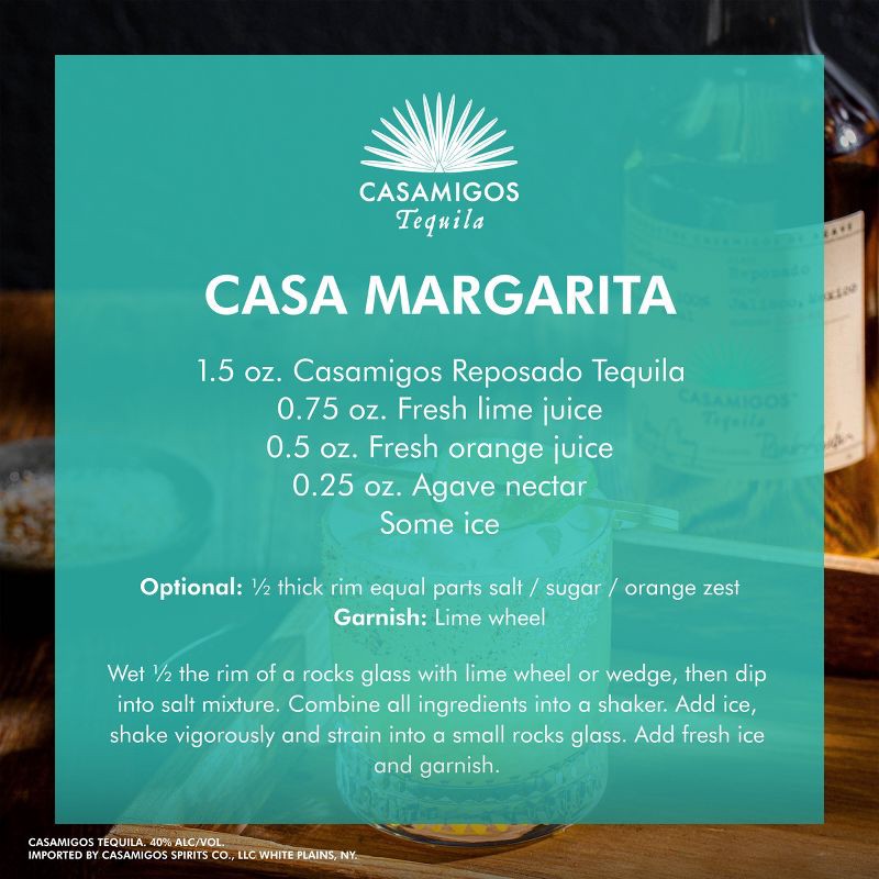 slide 4 of 9, Casamigos Reposado Tequila - 750ml Bottle, 750 ml