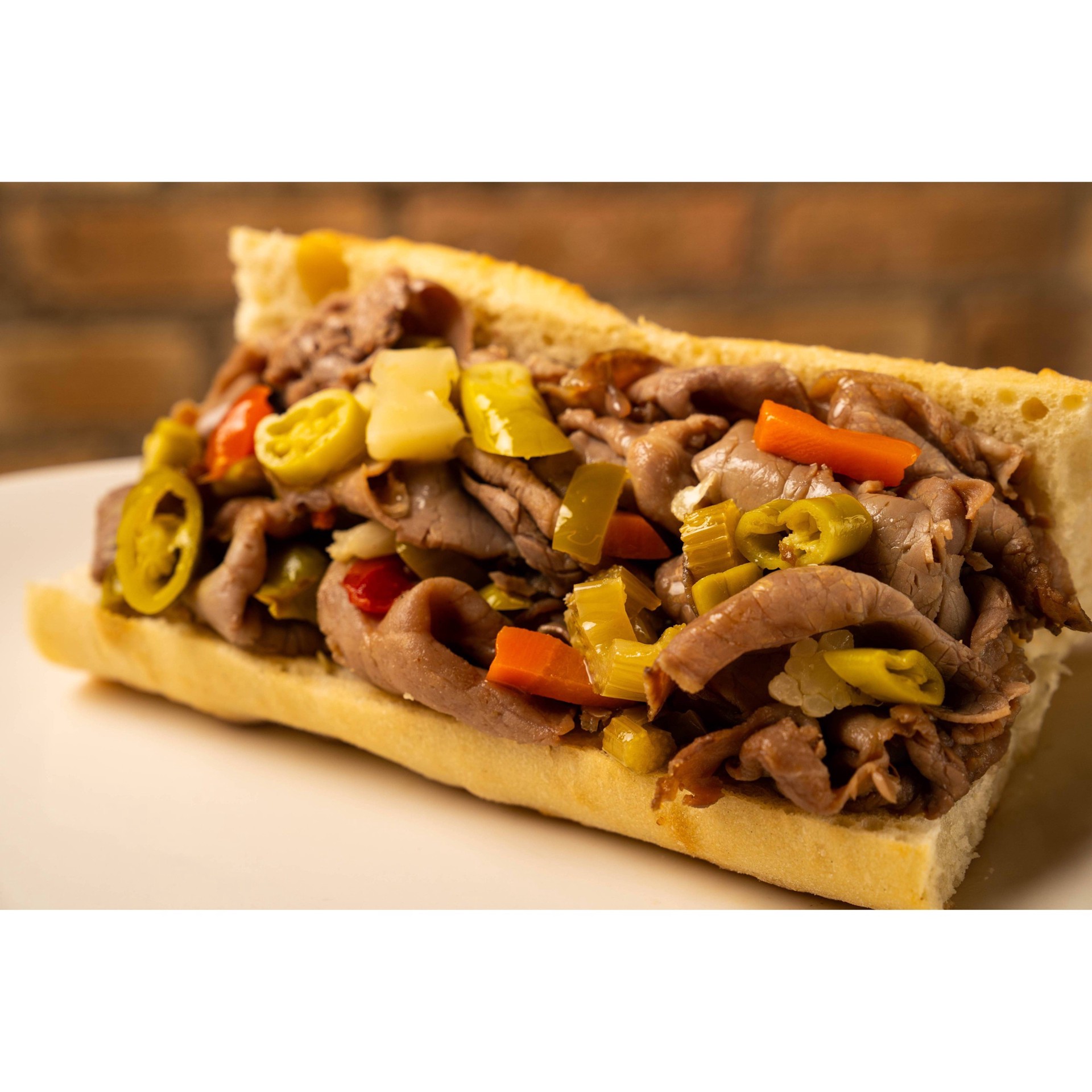 slide 3 of 3, Papa Charlie's Frozen Italian Beef - 64oz, 64 oz