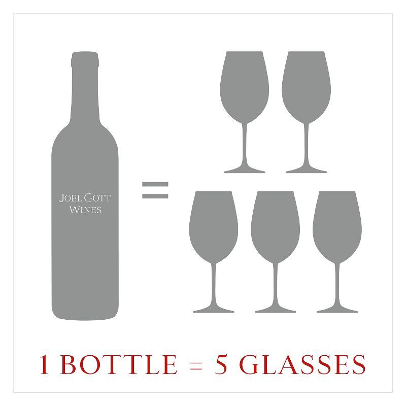 slide 5 of 6, Joel Gott Zinfandel Red Wine - 750ml Bottle, 750 ml