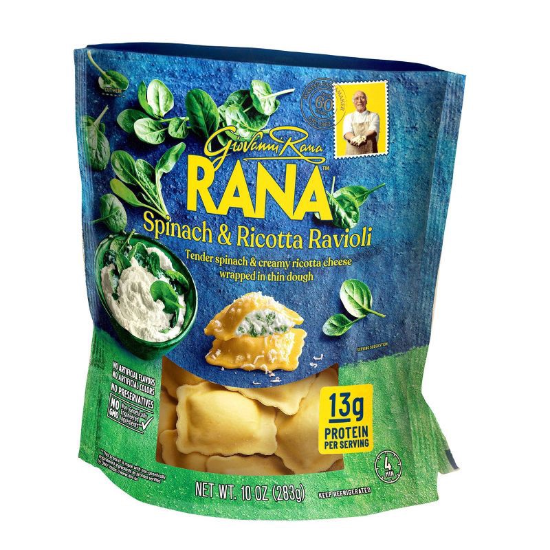slide 2 of 6, Rana Spinach & Ricotta Ravioli - 10oz, 10 oz