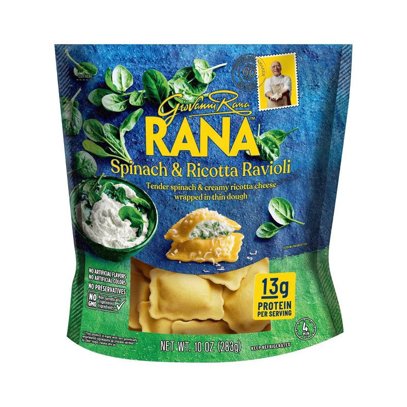 slide 1 of 6, Rana Spinach & Ricotta Ravioli - 10oz, 10 oz