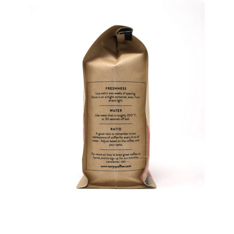 slide 4 of 4, Tony's Coffee Songbird Blend Whole Bean Light Roast Coffee - 12oz, 12 oz