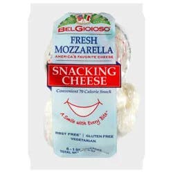 Belgioioso Fresh Mozzarella Snacking Cheese - 6oz