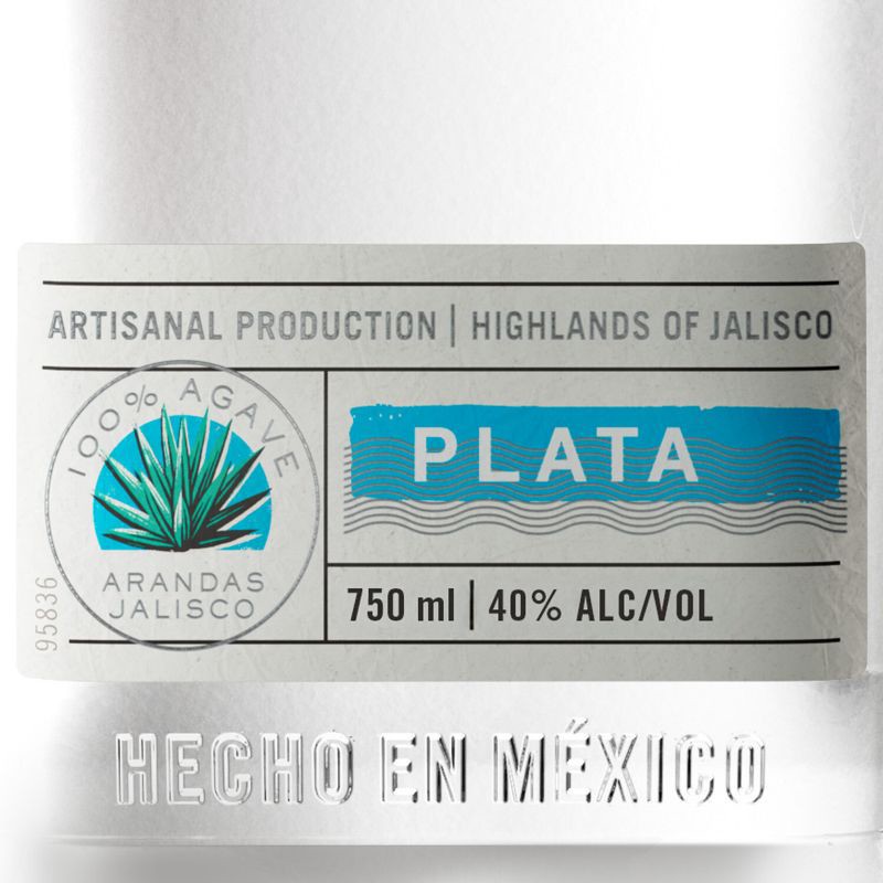 slide 8 of 10, Altos Plata Tequila - 750ml Bottle, 750 ml