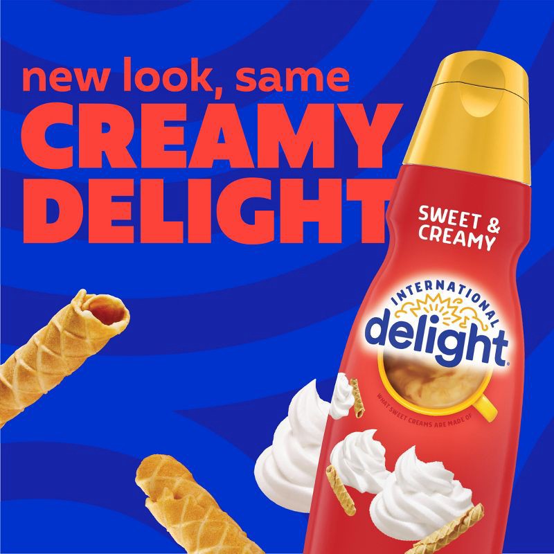 slide 3 of 11, International Delight Sweet & Creamy Coffee Creamer - 32 fl oz, 32 fl oz