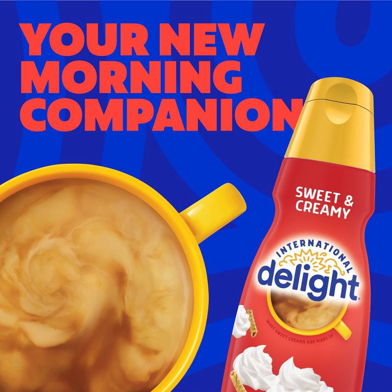 slide 5 of 11, International Delight Sweet & Creamy Coffee Creamer - 32 fl oz, 32 fl oz