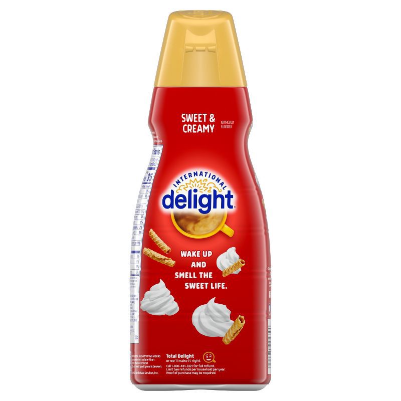 slide 4 of 10, International Delight Sweet & Creamy Coffee Creamer - 32 fl oz, 32 fl oz