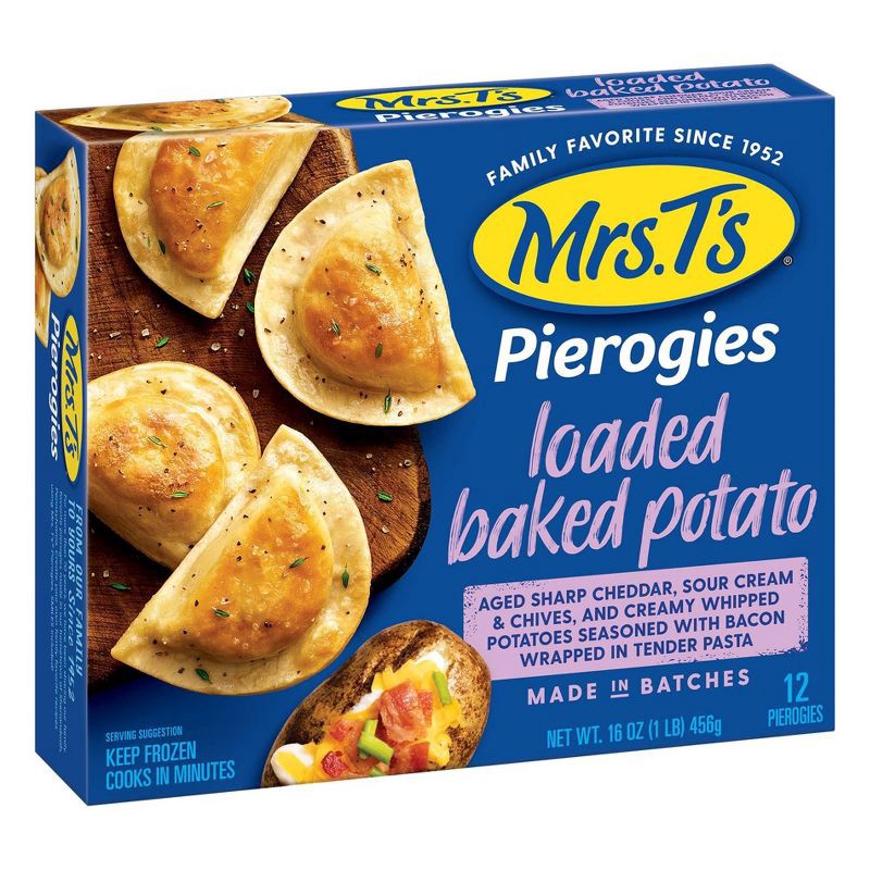 slide 1 of 4, Mrs. T's Pierogies Mrs.T's Pierogies Loaded Frozen Baked Potato - 16oz, 16 oz