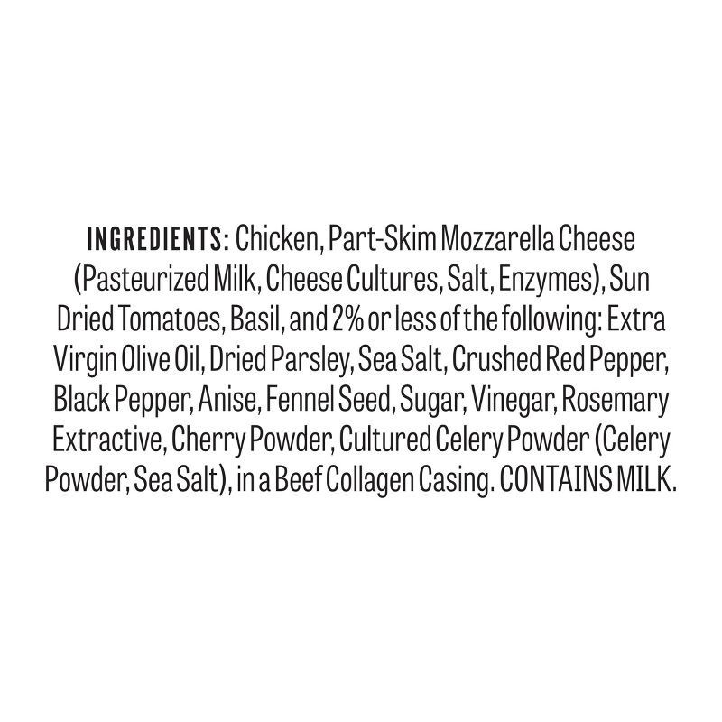 slide 5 of 8, Gilbert's Craft Sausages Gilbert's Craft Sausage Caprese Chicken Sausage - 10oz, 10 oz