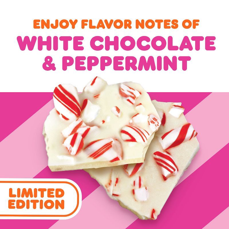 slide 4 of 8, Dunkin' Donuts Polar Peppermint Artificially Flavored Medium Roast Ground Coffee -11oz, 11 oz