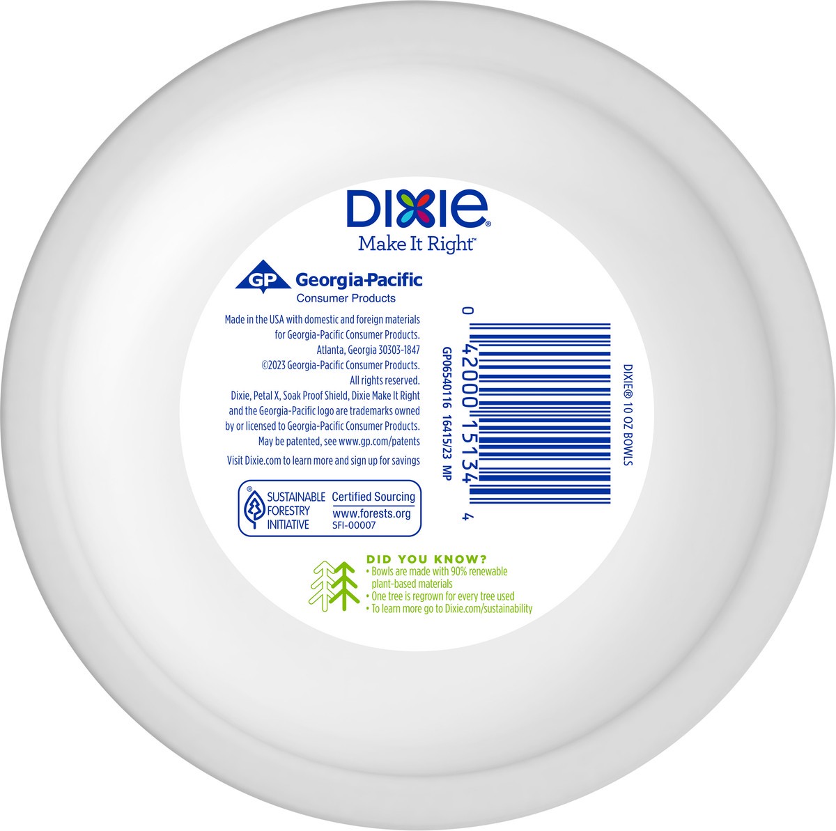 slide 3 of 4, Dixie Everyday Paper Bowls, 36 ct