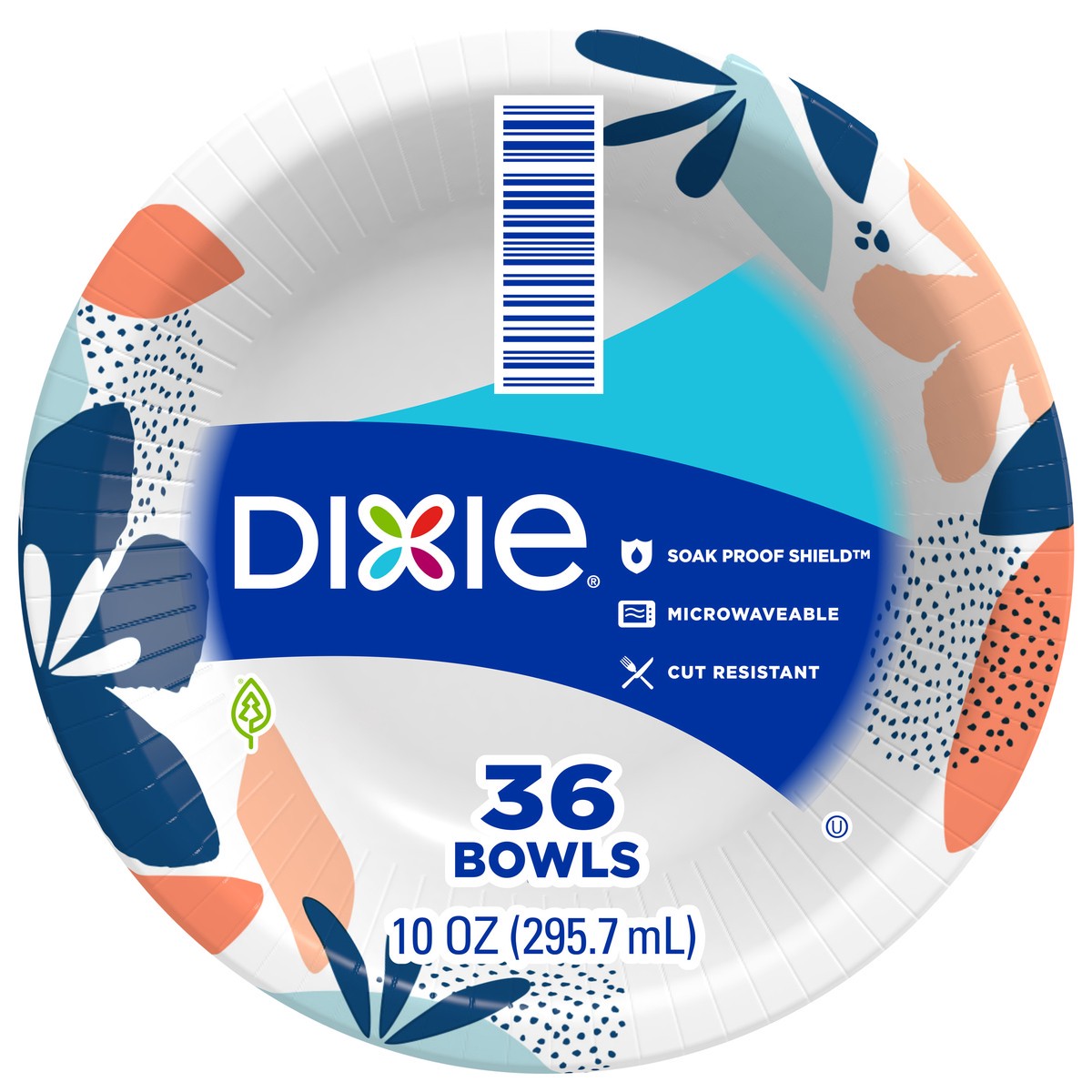 slide 1 of 4, Dixie Everyday 10Oz Disposable Paper Bowls 288 Count, 36 ct