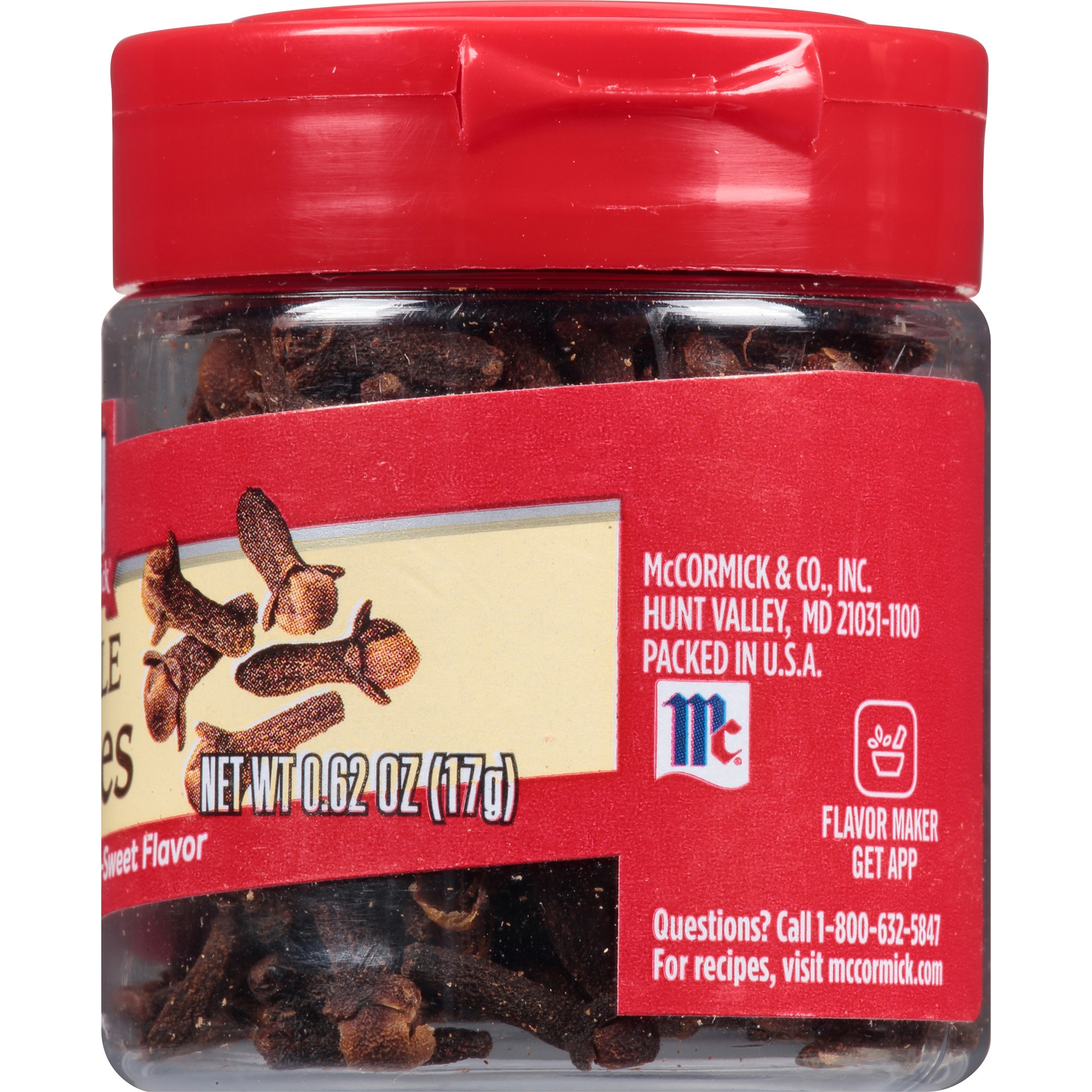 slide 4 of 7, McCormick Whole Cloves, 0.62 oz