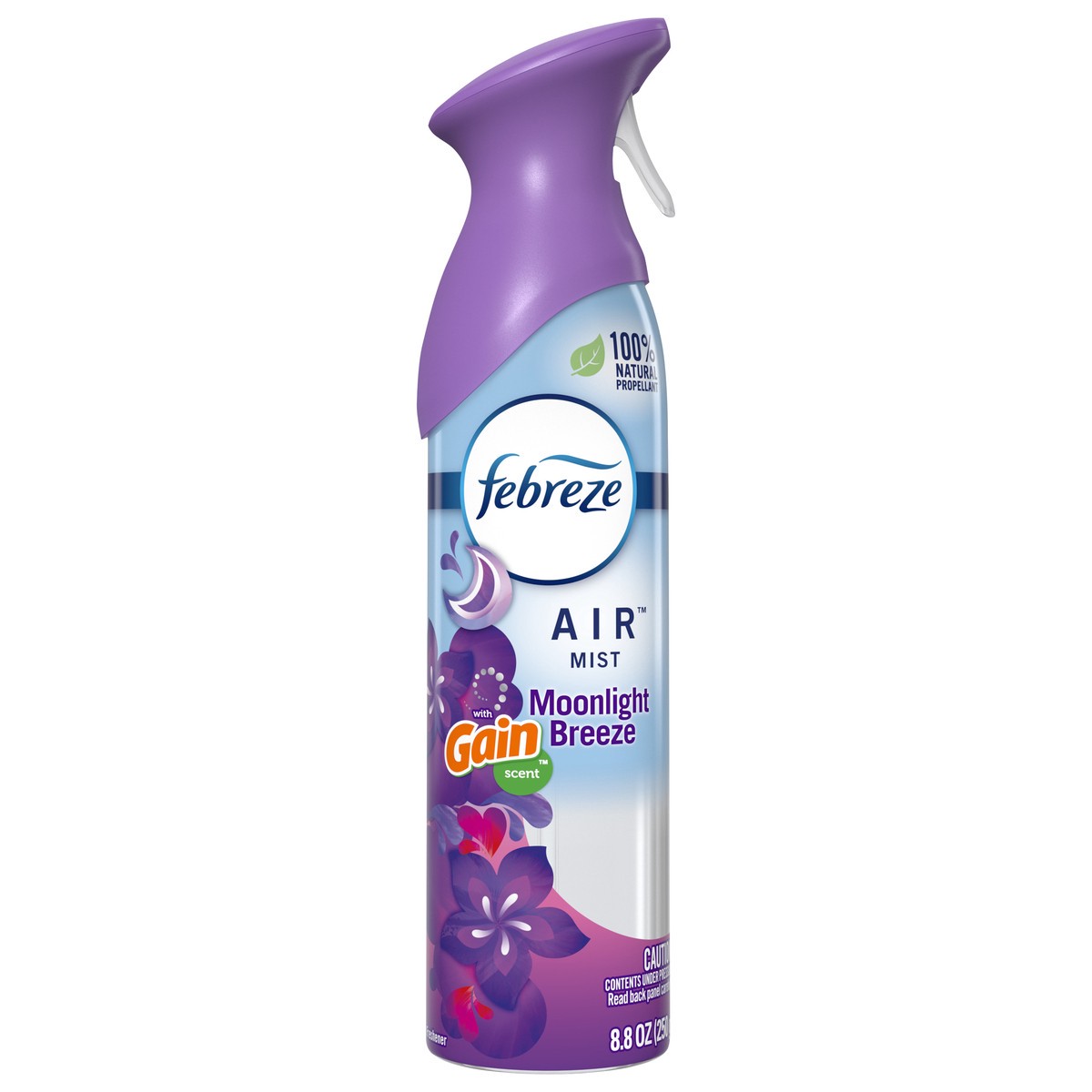 slide 1 of 5, Febreze Air Moonlight Breeze Scent Air Freshener Spray, 8.8 oz