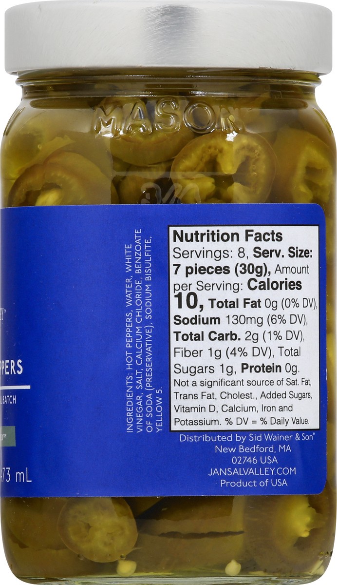 slide 12 of 12, Jansal Valley Sliced Jalapeno Peppers 16.0 oz, 16 oz