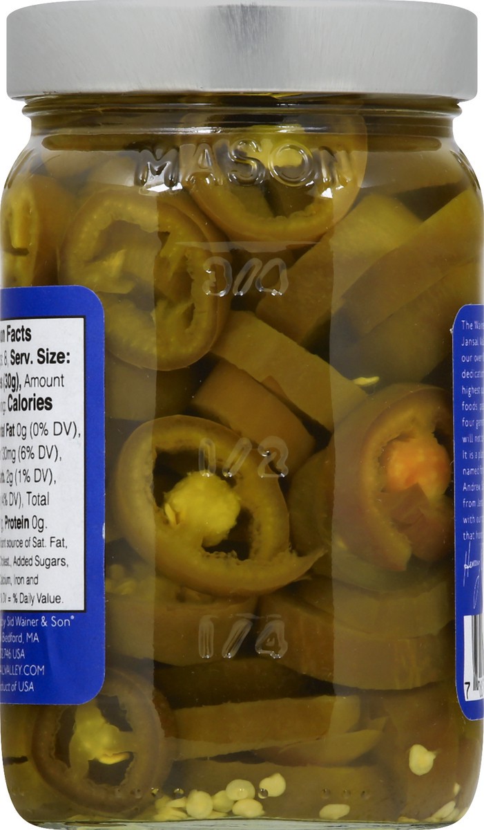 slide 9 of 12, Jansal Valley Sliced Jalapeno Peppers 16.0 oz, 16 oz