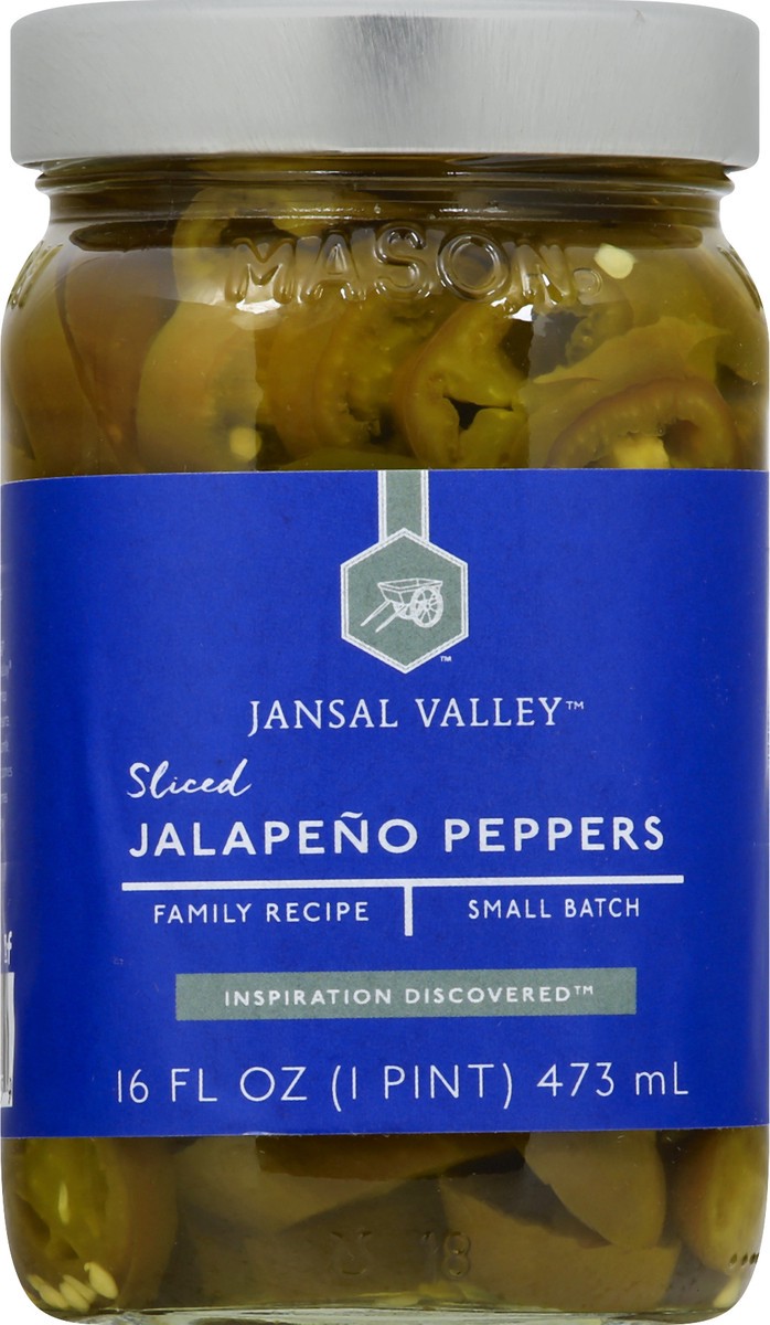 slide 10 of 12, Jansal Valley Sliced Jalapeno Peppers 16.0 oz, 16 oz