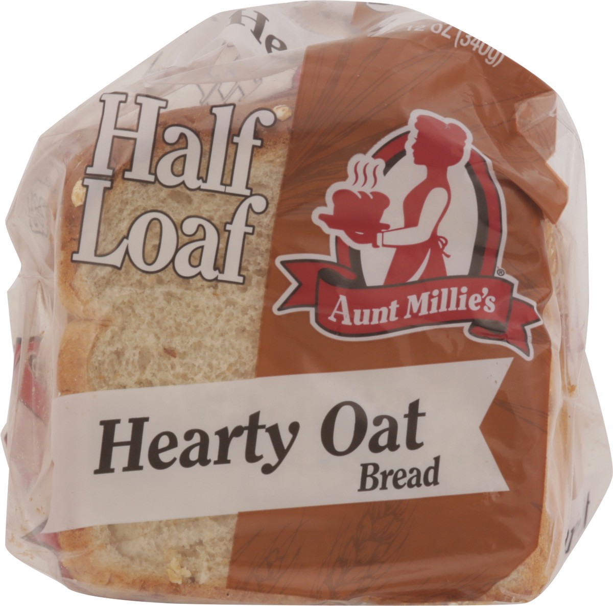 slide 6 of 14, Aunt Millie's Half Loaf Hearty Oat Bread 12 oz, 12 oz