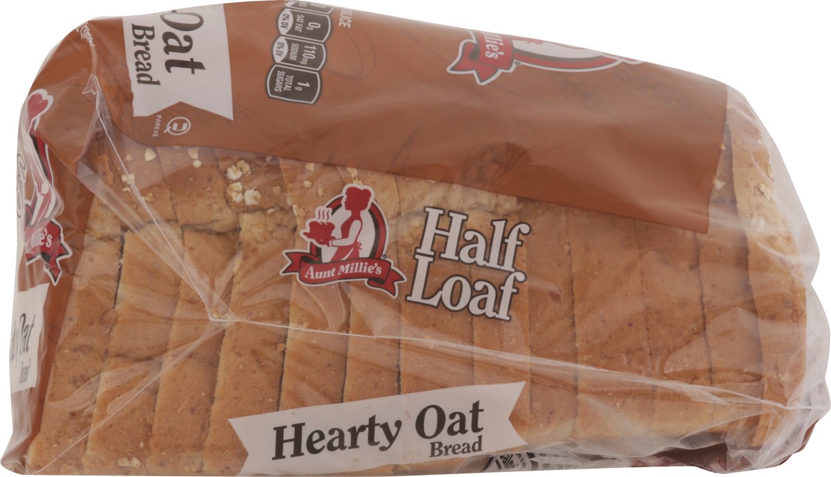 slide 2 of 14, Aunt Millie's Half Loaf Hearty Oat Bread 12 oz, 12 oz