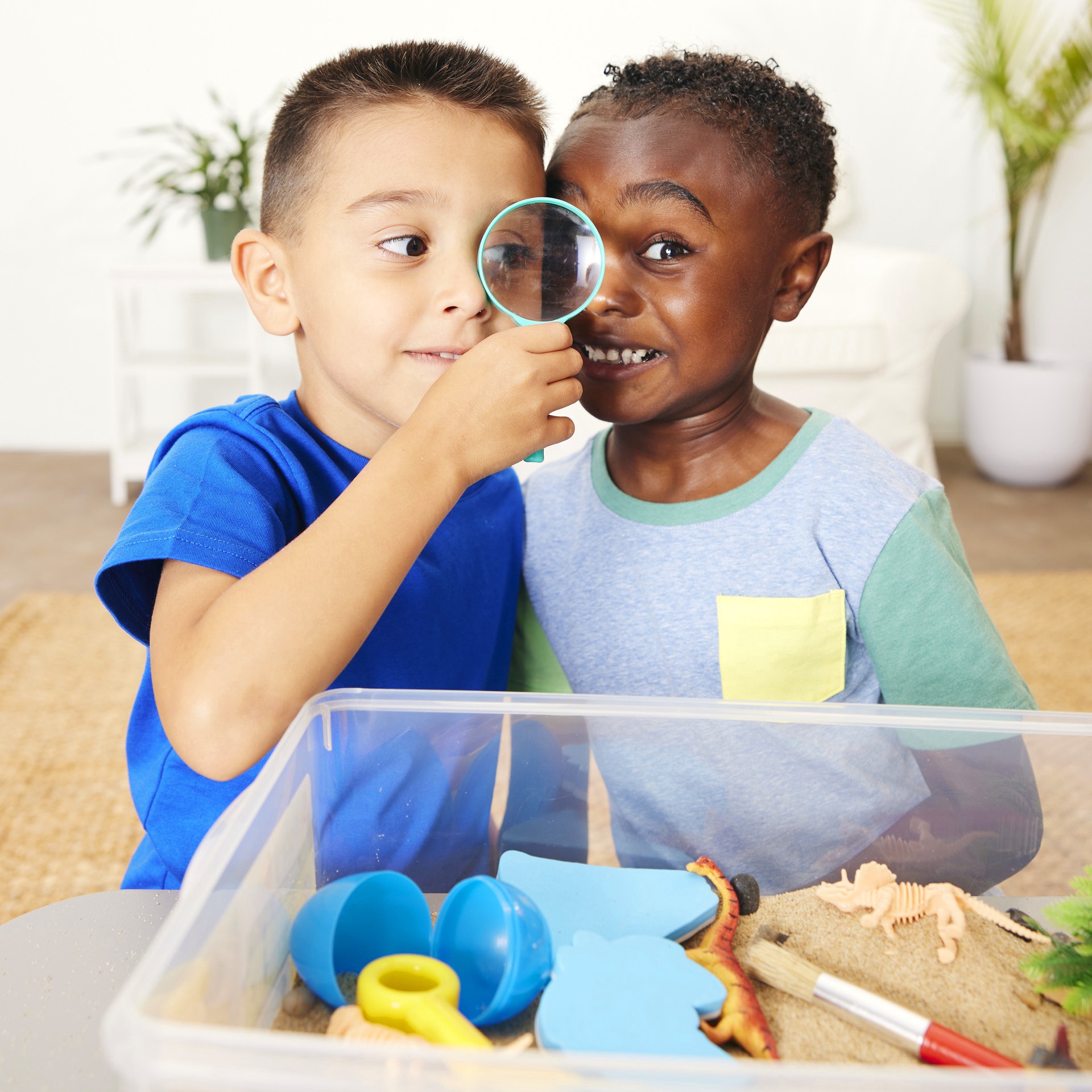 slide 6 of 10, Creativity For Kids Dinosaur Dig Sensory Bin, 14.5 in x 10.25 in x 4.75 in