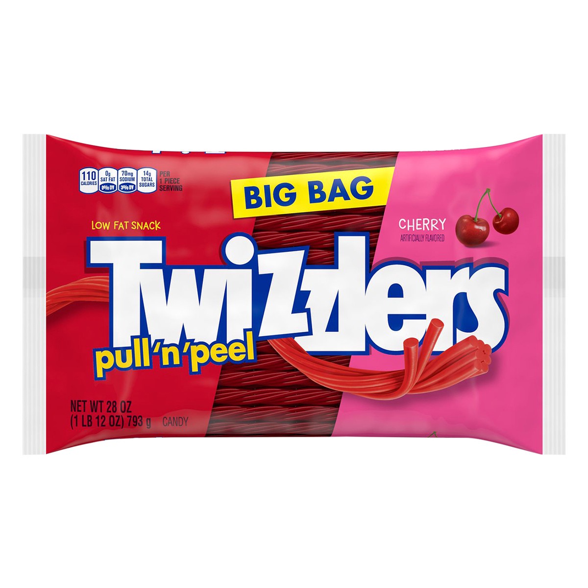 slide 1 of 9, Twizzlers Candy, 28 oz