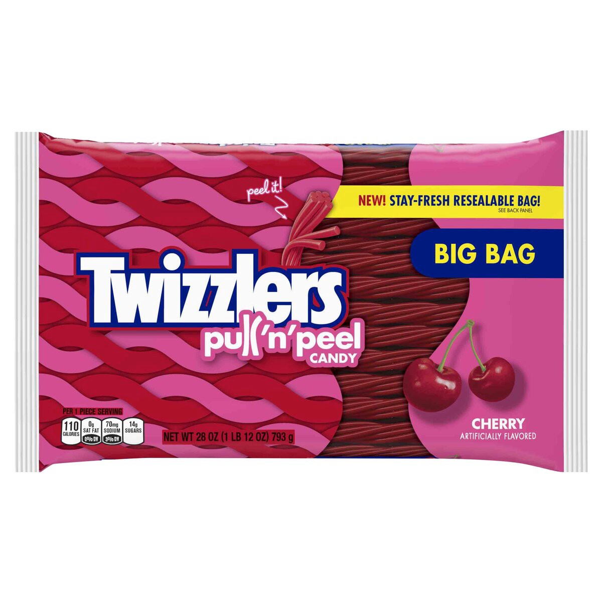 slide 1 of 9, Twizzlers Candy, 28 oz