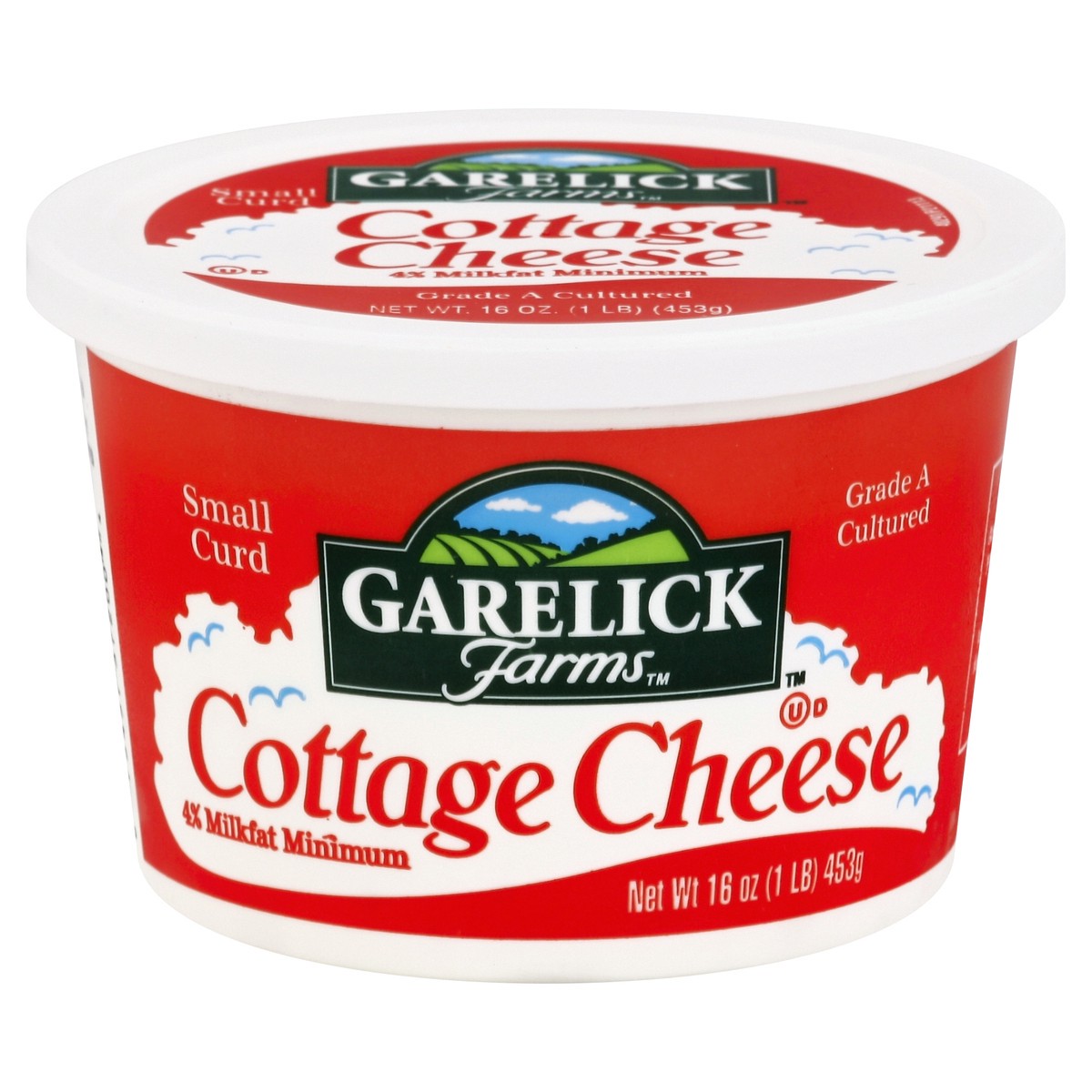 slide 2 of 3, Garelick Farms Cottage Cheese 16 oz, 16 oz