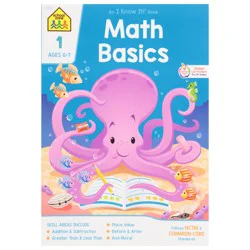 School Zone Math Basics Book 1 ea