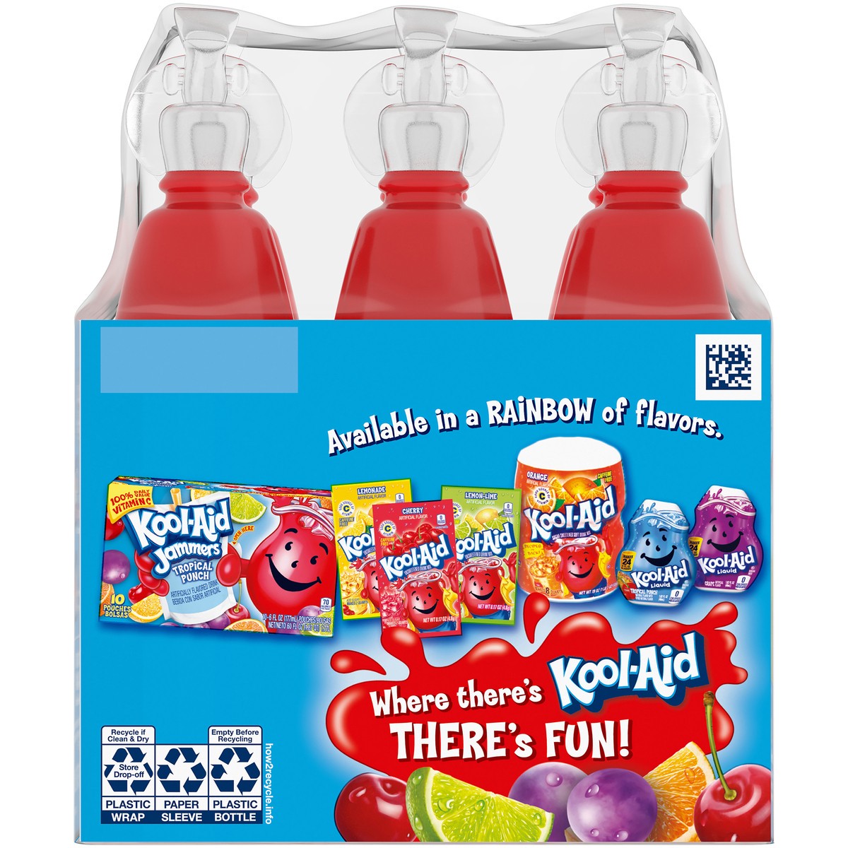 slide 5 of 9, Kool-Aid Bursts Tropical Punch Ready-to-Drink Juice, 6 ct; 6.75 fl oz