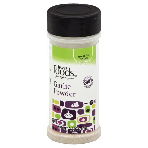 slide 1 of 1, Lowes Foods Garlic Powder, 2.5 oz