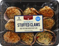 Galileans Kitchen Stuffed Clams 9 ea